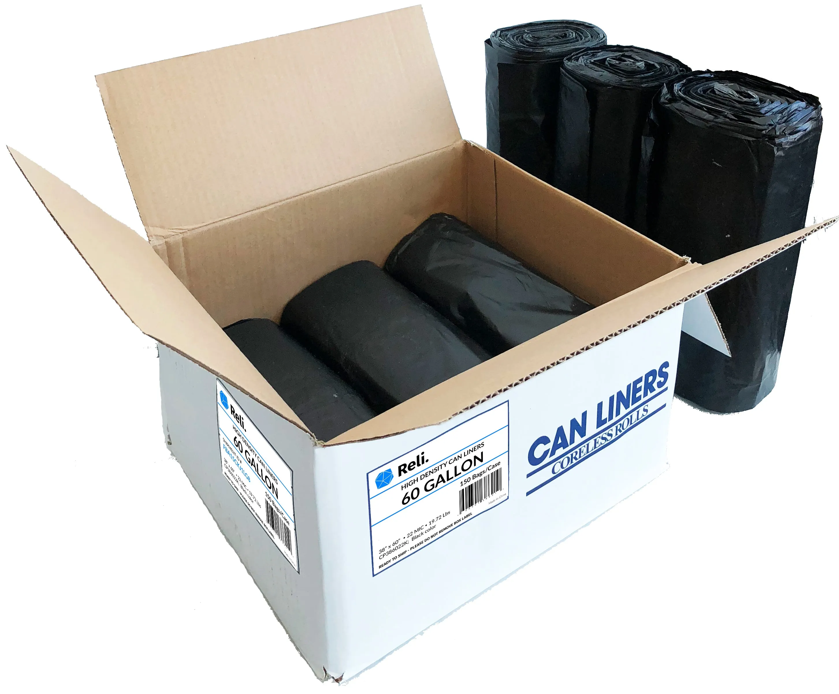 SuperValue 55 Gallon Trash Bags