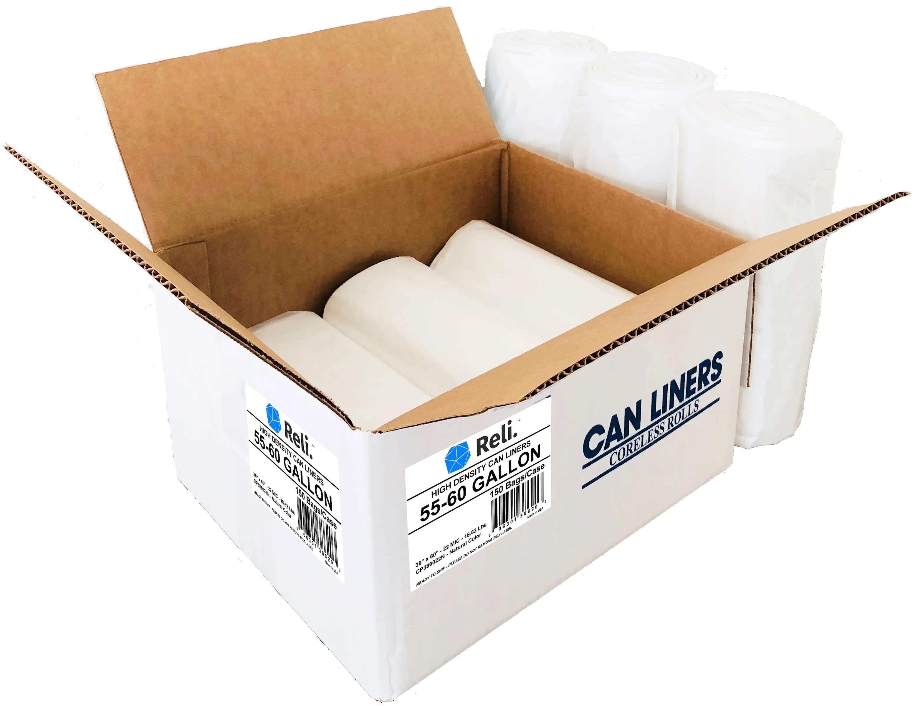 SuperValue 55 Gallon Trash Bags