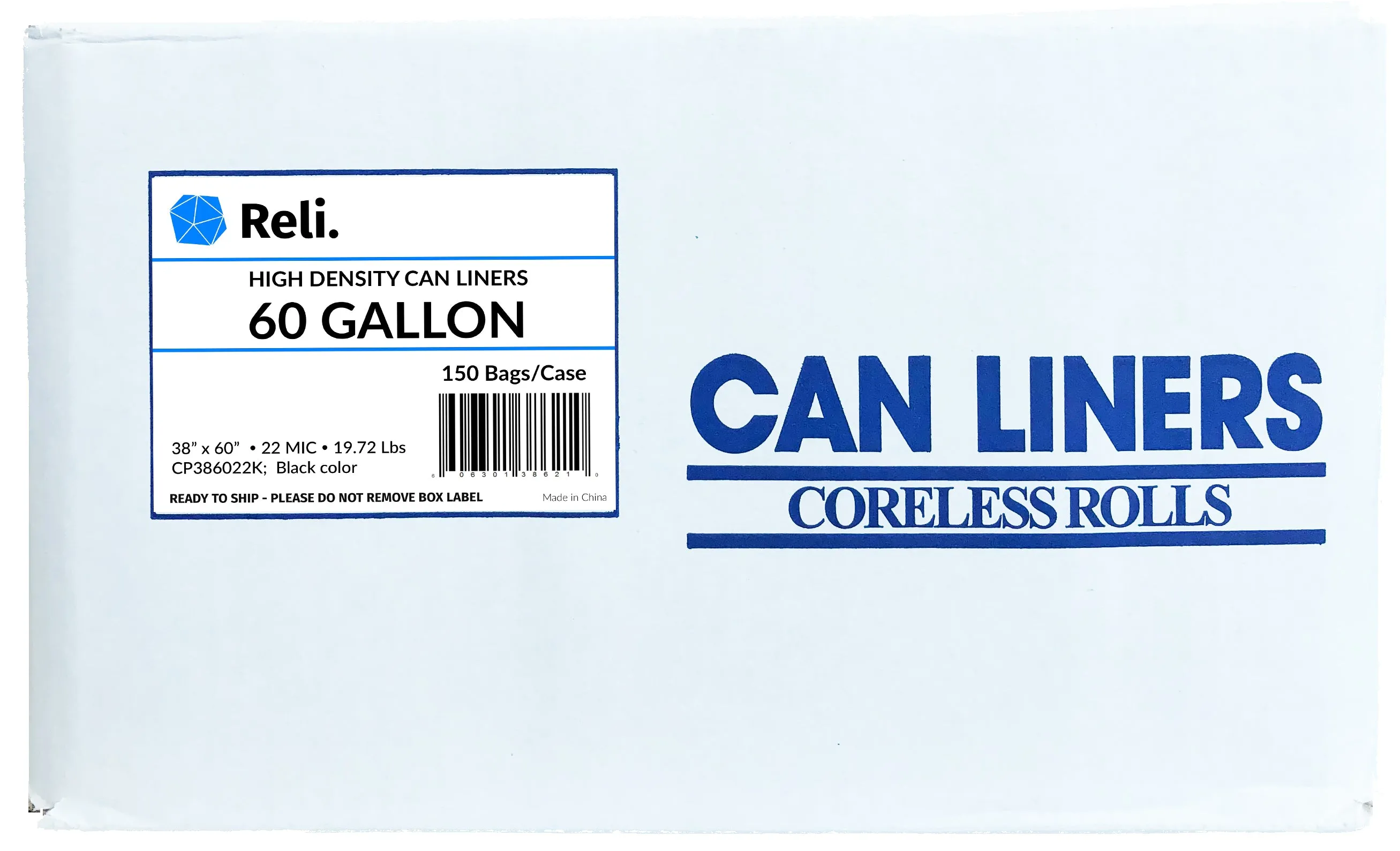 SuperValue 55 Gallon Trash Bags
