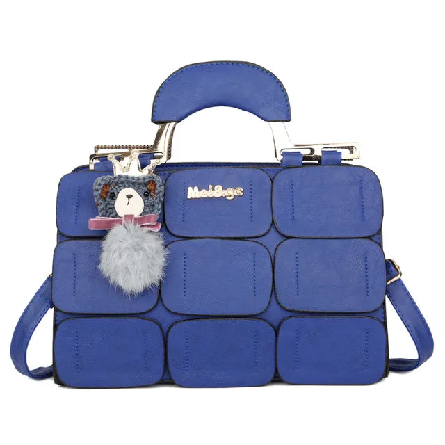 Suture Boston bag inclined shoulder bag