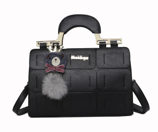 Suture Boston bag inclined shoulder bag