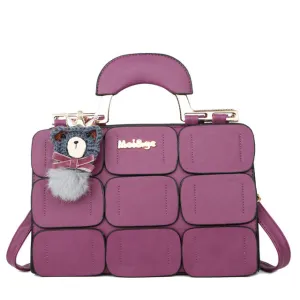 Suture Boston bag inclined shoulder bag
