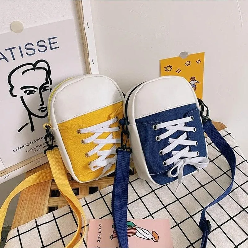 T-BOO Tennis Shoe Shoulder Bag Fashion Canvas Crossbody Bag Luxury Designer Handbag 2023  Shoulder Bags Bags for Women