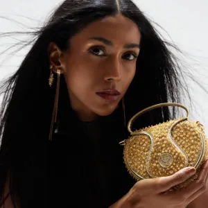 The Micro Bag Leather - Gold