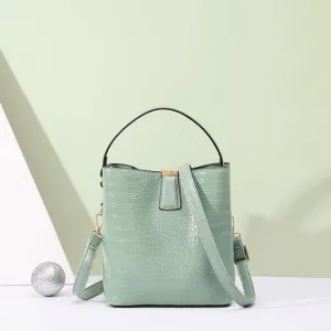 The Shoulder Bag Leisure Hand-Held Single Top Handbags Elegant Shopping Bags For Ladies Use