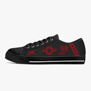 U-2 "Dragon Lady" Low Top Canvas shoes