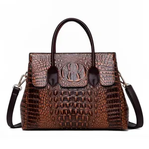 VALENKUCI Vivacious Leather Pattern Handbag Shoulder Bag