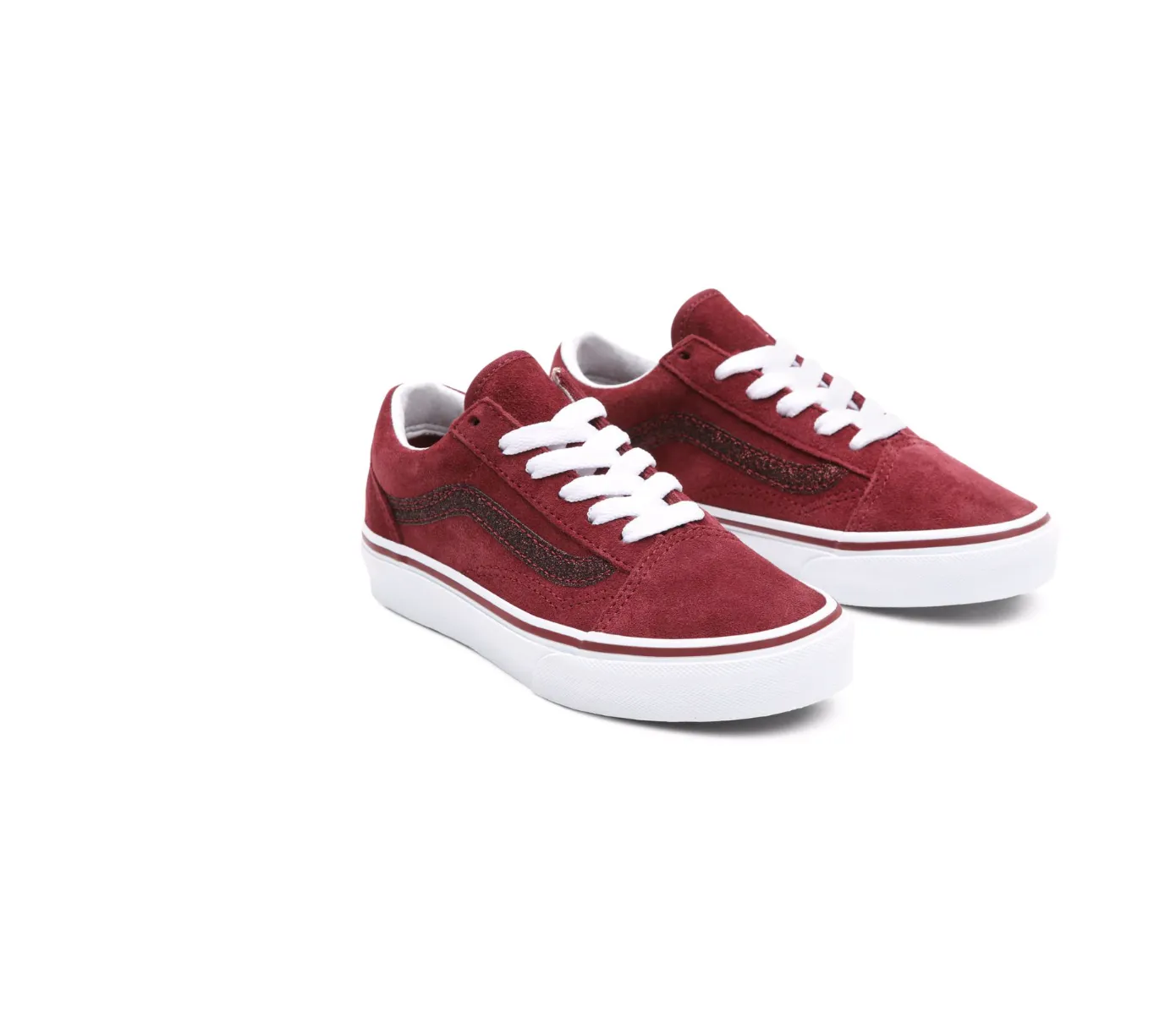 VANS Kids Old Skool Trainers- Chocolate Truffle