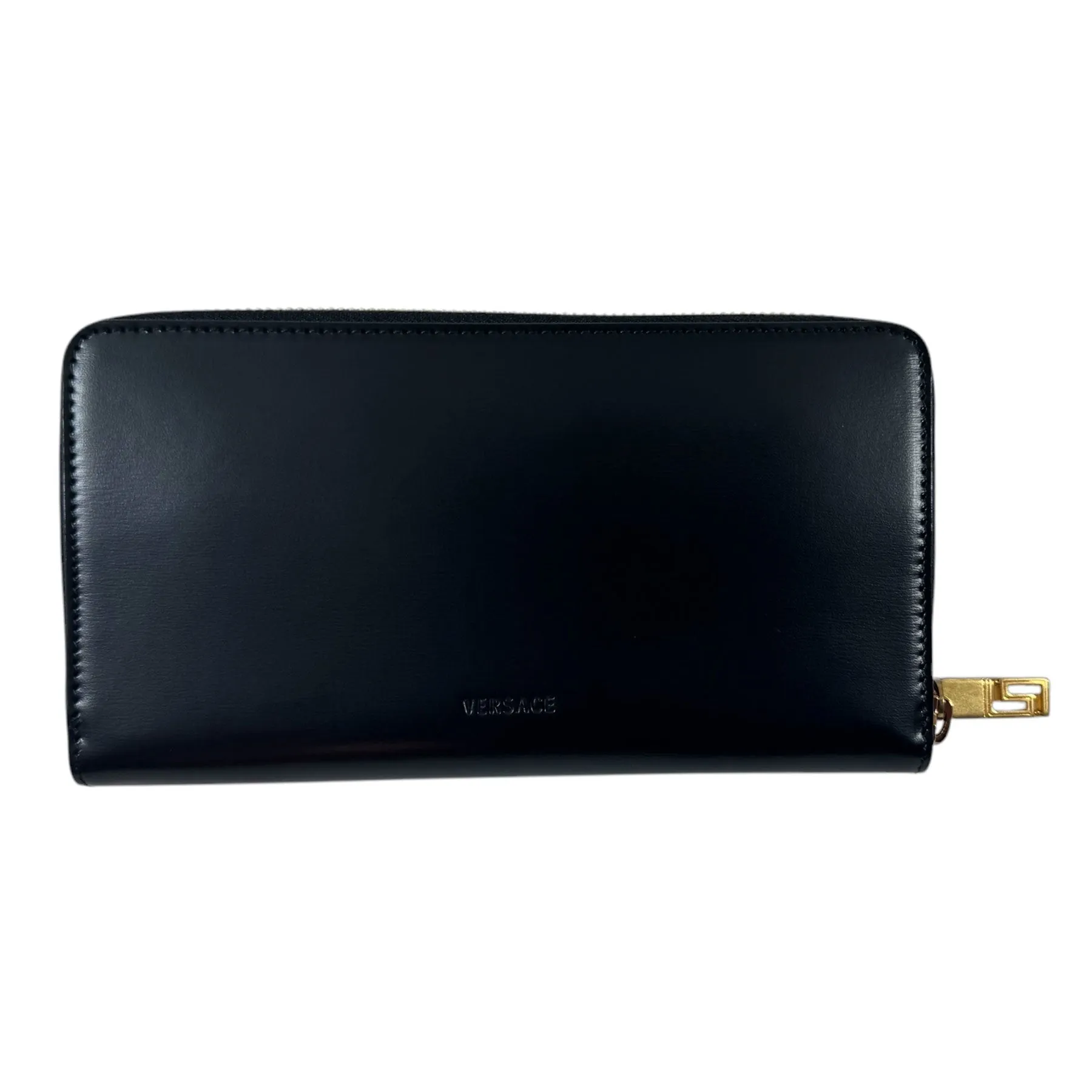 Versace Wallet Black Medusa Long Wallet - Women Collection