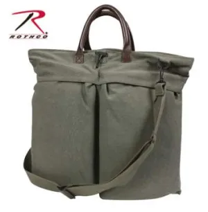 Vintage Canvas Helmet Bag