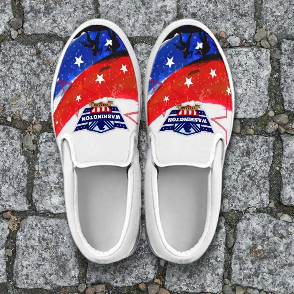 Washington Veteran Canvas Slip-on Shoes