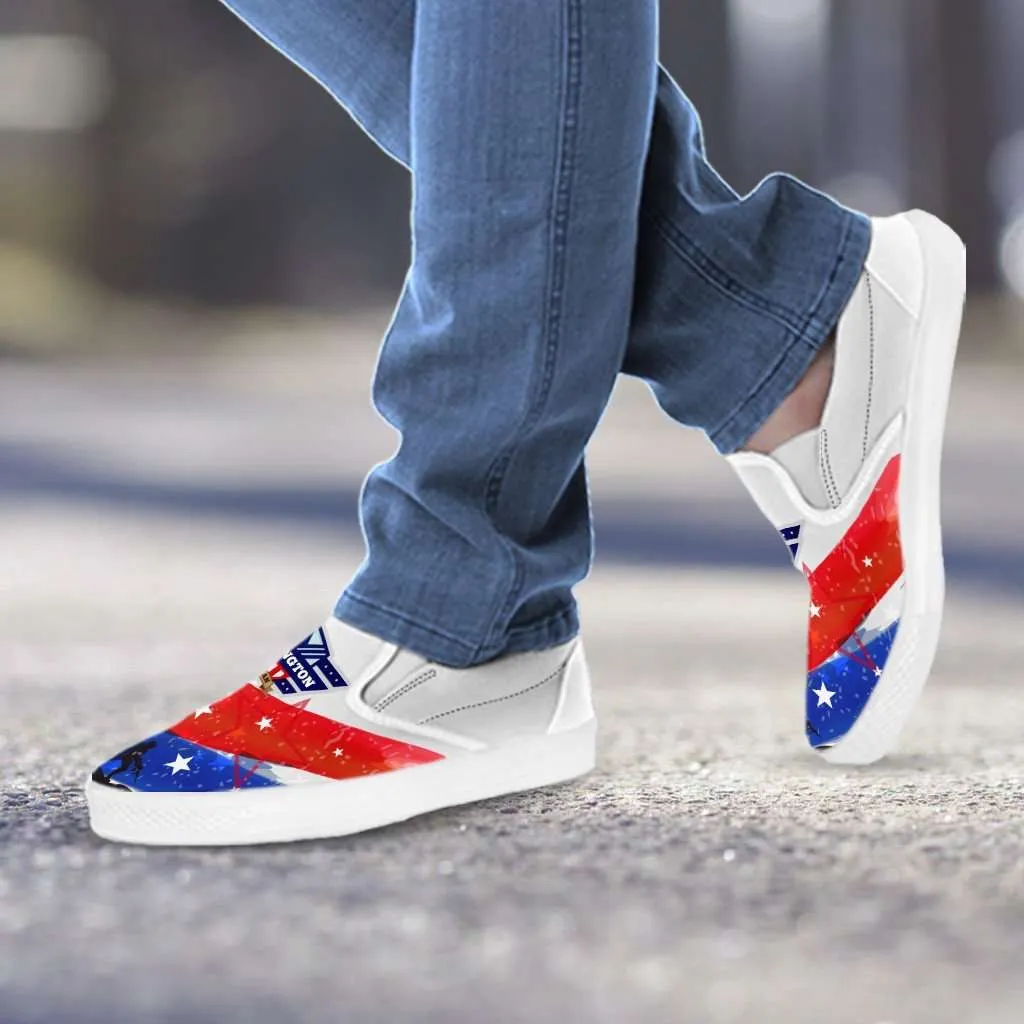 Washington Veteran Canvas Slip-on Shoes