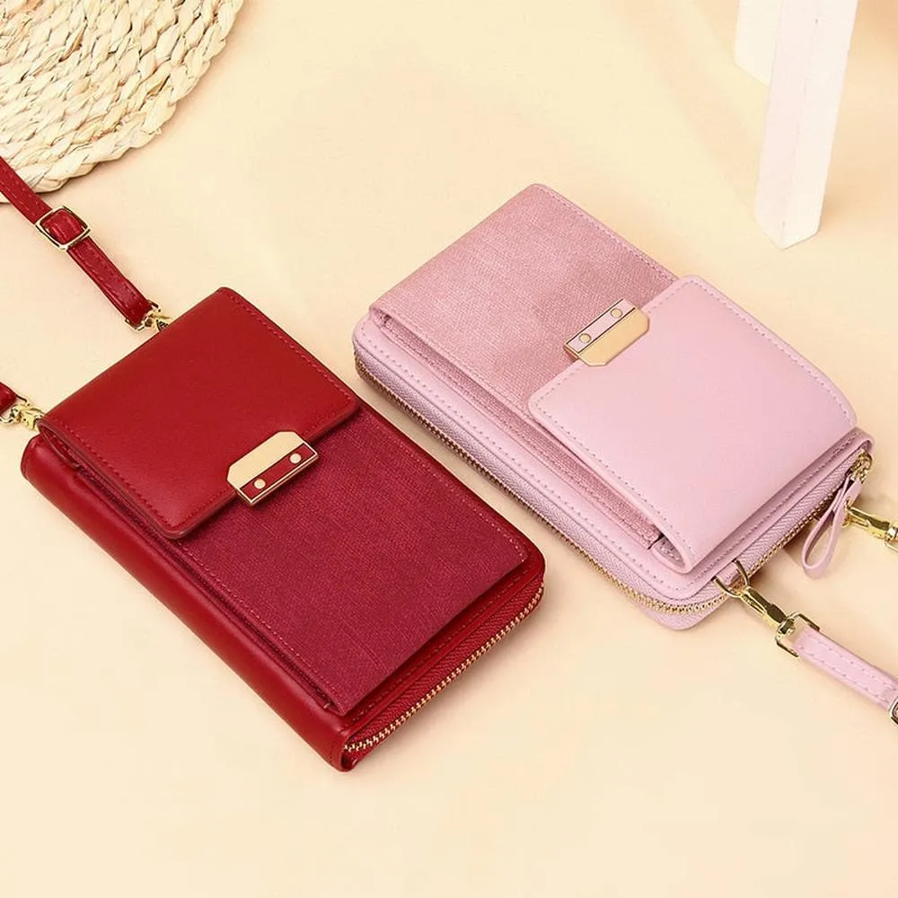 Women Pu Leather Crossbody Bag