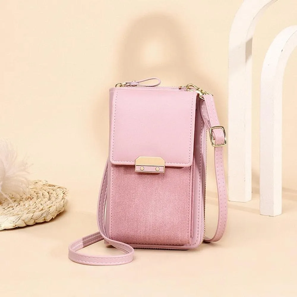 Women Pu Leather Crossbody Bag