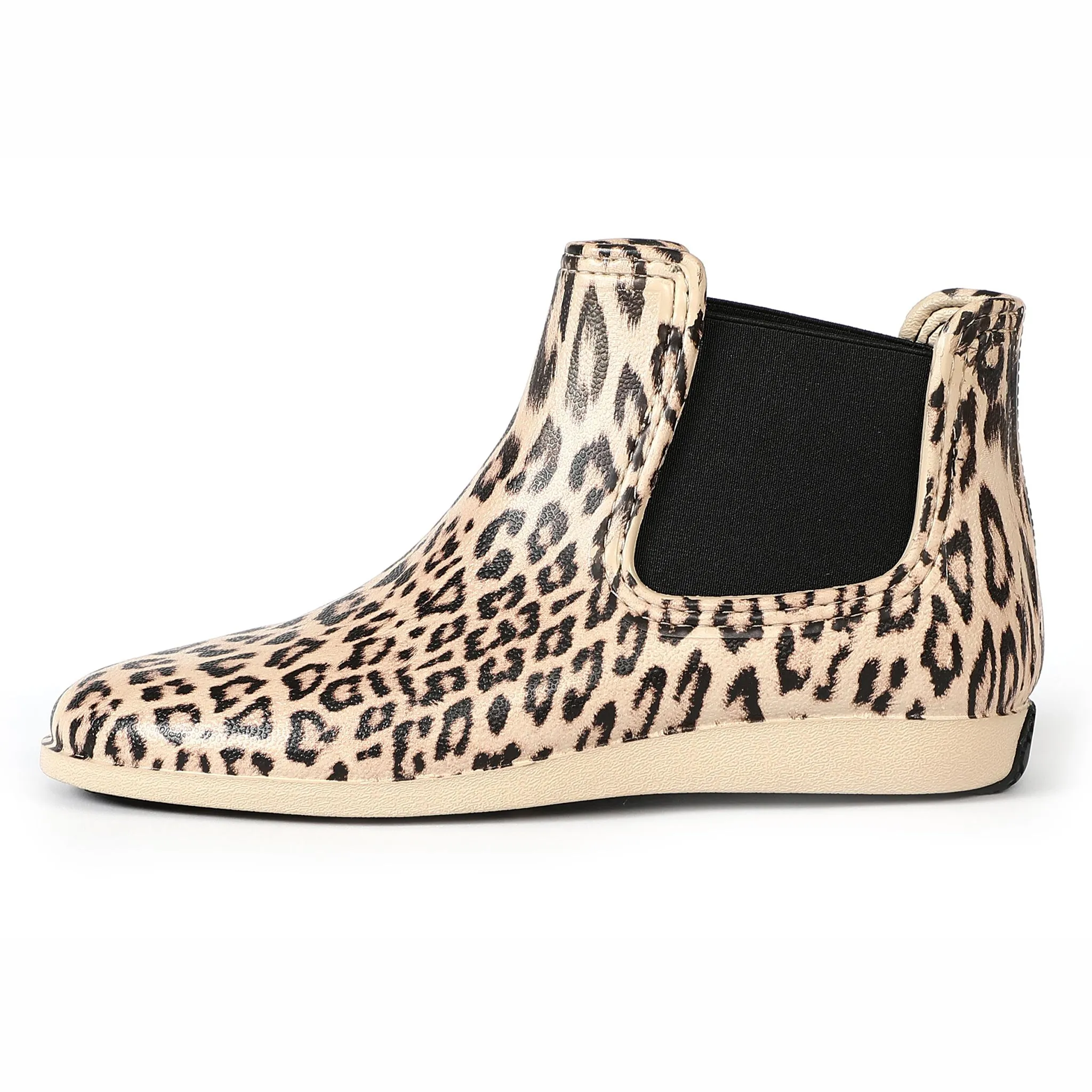 WOMENS CHEETAH/BLACK LONDONER BOOT- FINAL SALE
