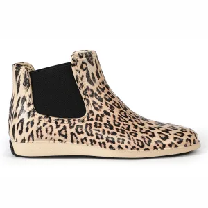 WOMENS CHEETAH/BLACK LONDONER BOOT- FINAL SALE