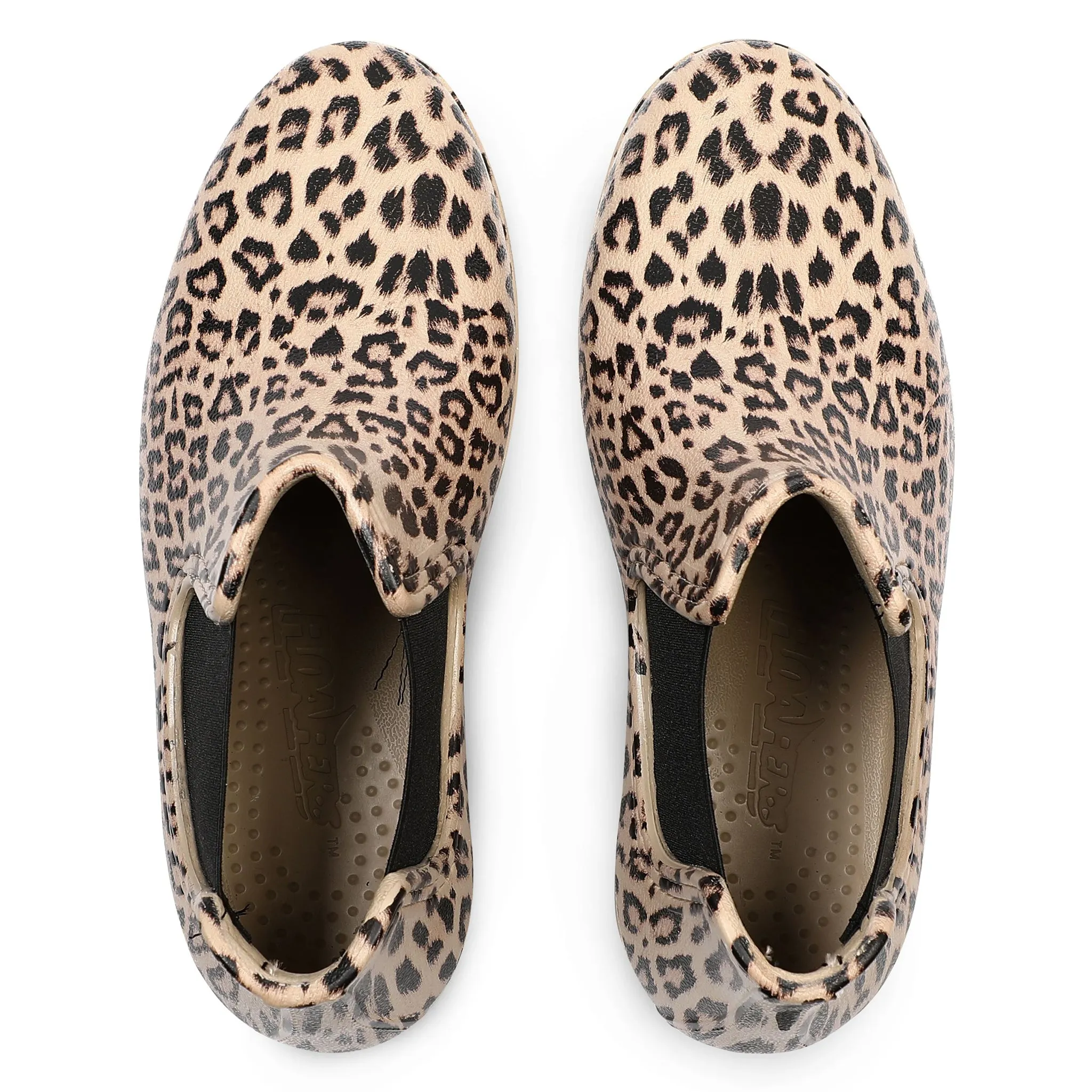 WOMENS CHEETAH/BLACK LONDONER BOOT- FINAL SALE