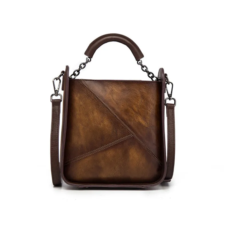 Womens Embossed leather Handbags Leather Crossbody Bags for Women