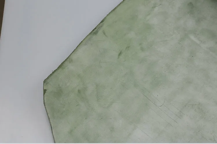 Womens Green Leather Slim Long Wallets Clutch Purses for Women
