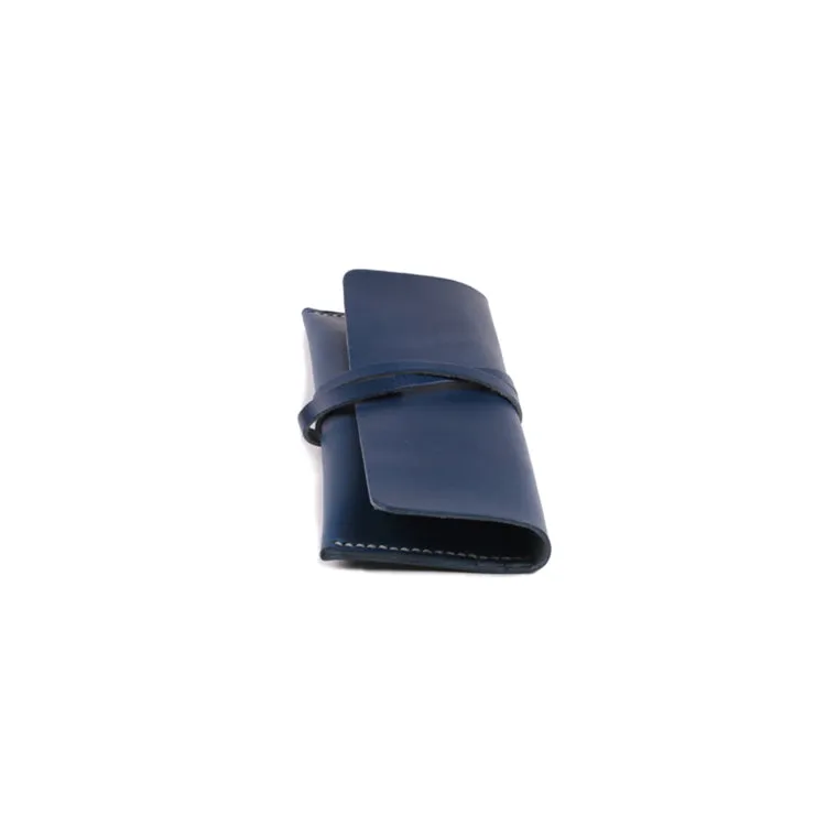 Womens Handmade Slim Leather Long Wallets Purse Clutch for Women