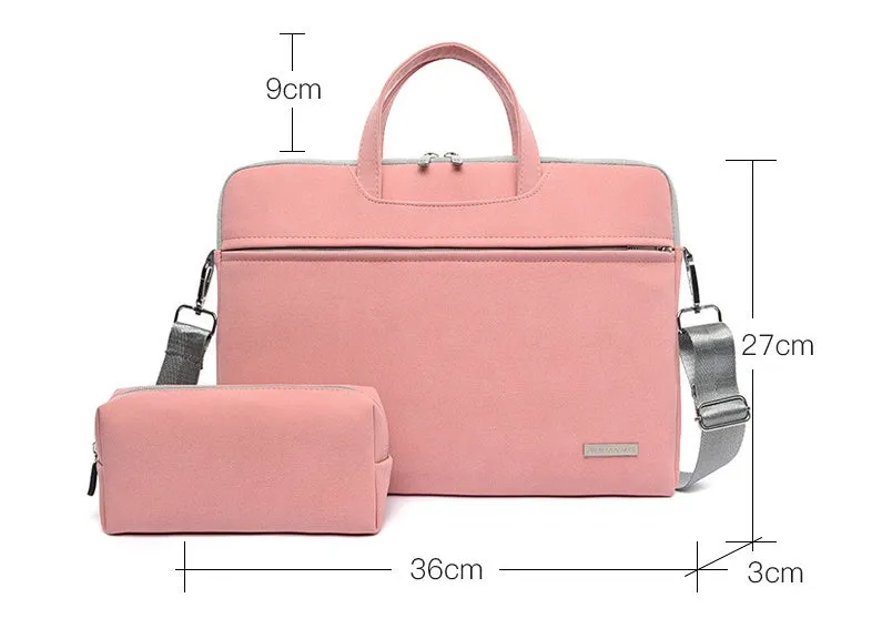 Women's PU Leather Laptop Bag