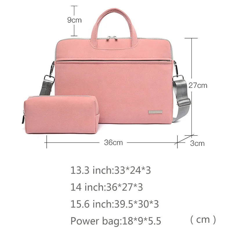 Women's PU Leather Laptop Bag