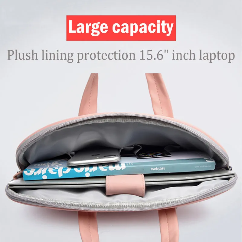 Women's PU Leather Laptop Bag