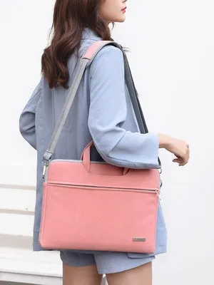 Women's PU Leather Laptop Bag