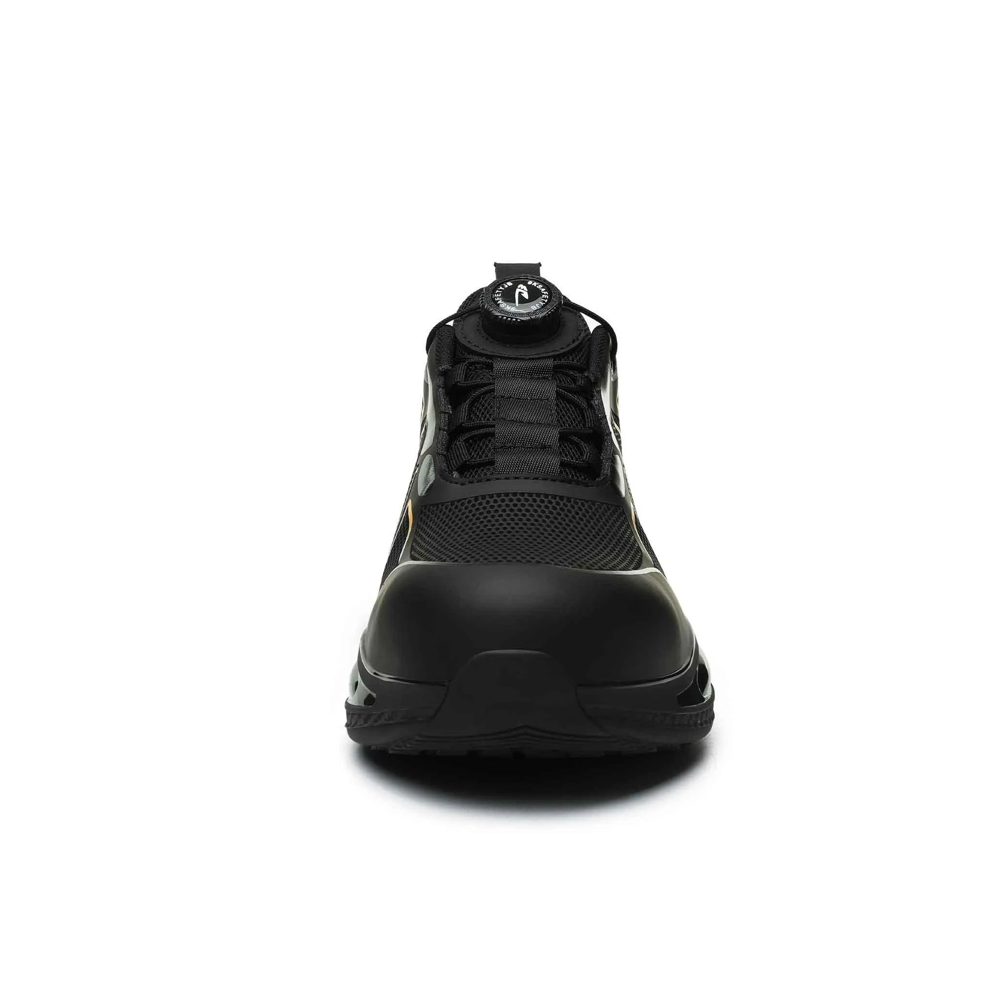 Women's Shock Absorbing Steel Toe Shoes - Cushioned Comfort | B304