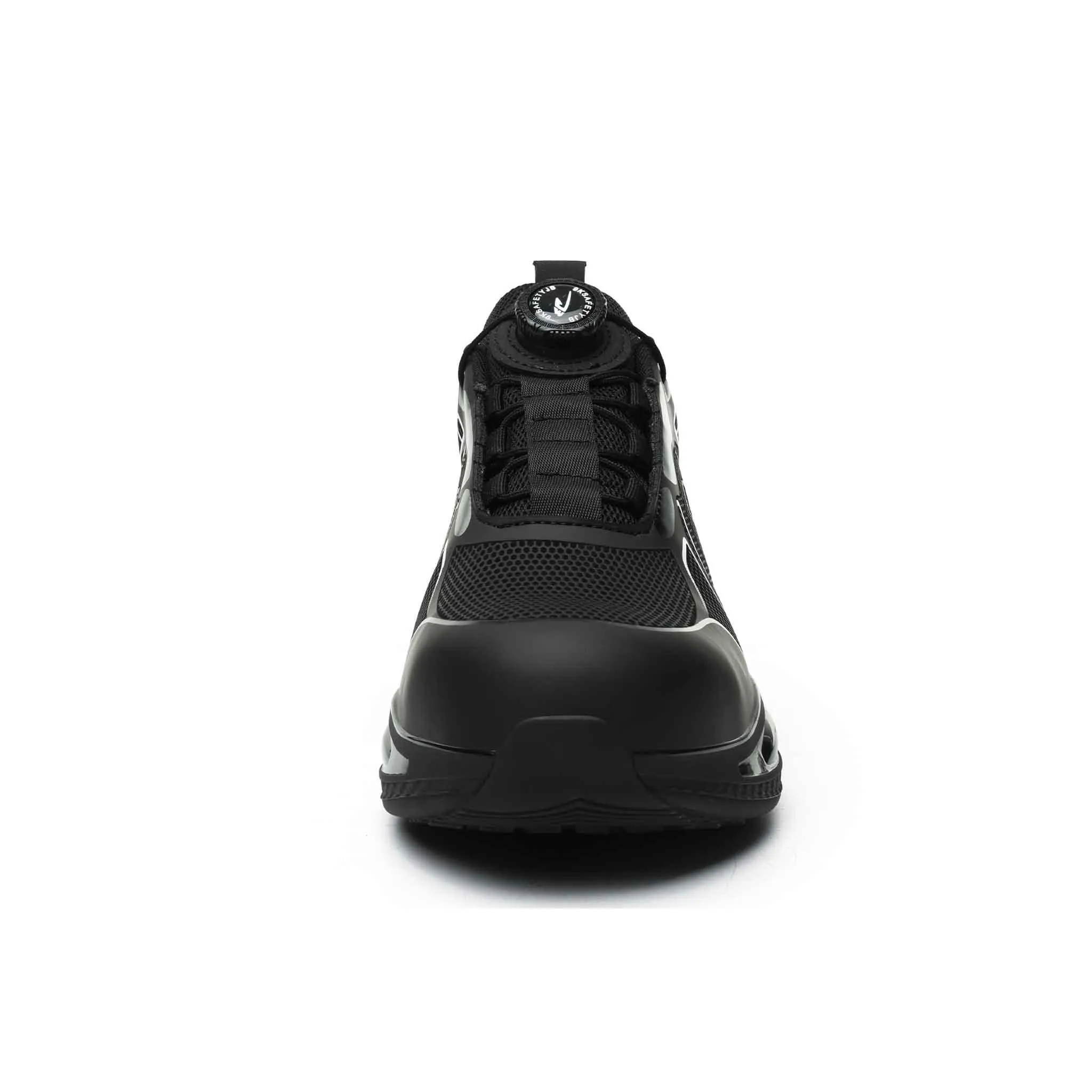 Women's Shock Absorbing Steel Toe Shoes - Cushioned Comfort | B304
