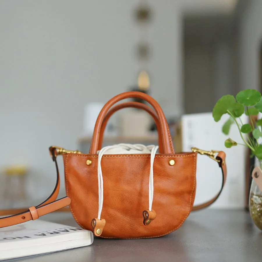 Womens Small Side Bag Leather Cross Body Handbags For Women