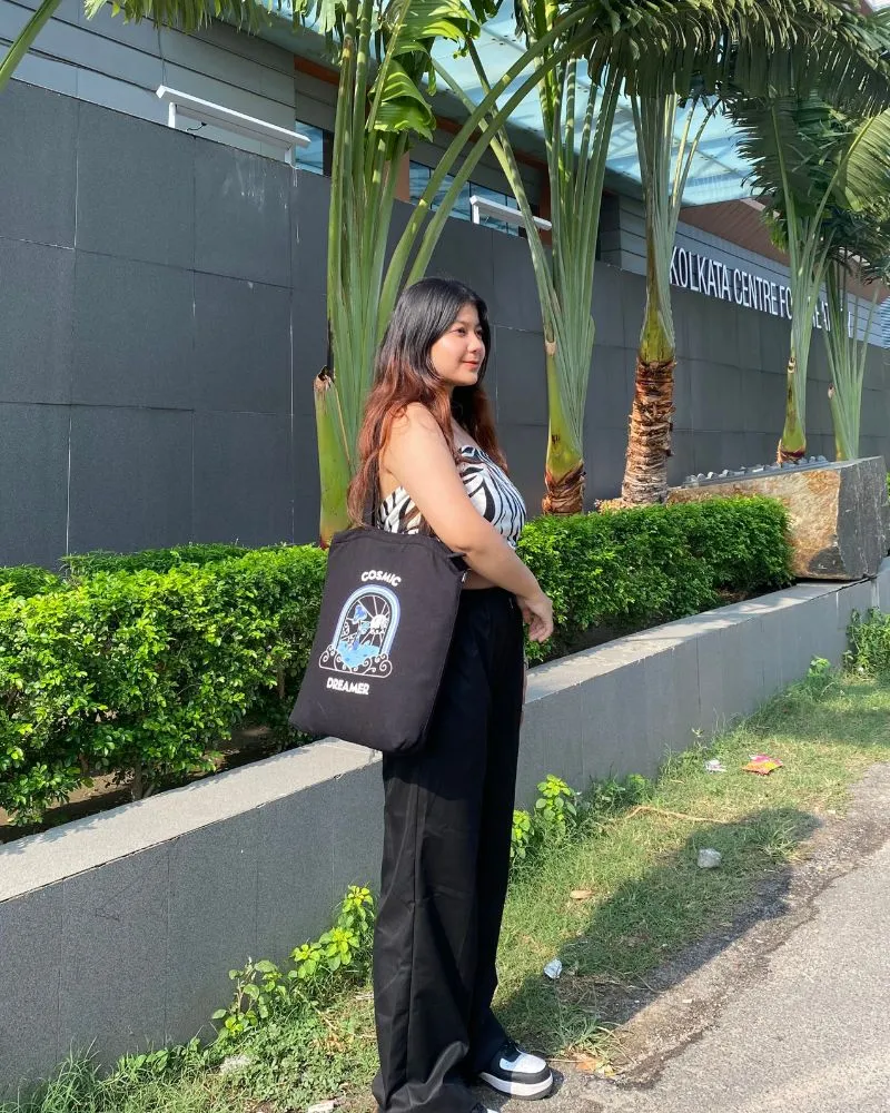 Zipper Tote Bag - Cosmic Dreamer