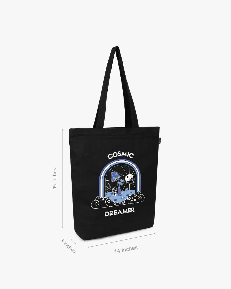 Zipper Tote Bag - Cosmic Dreamer
